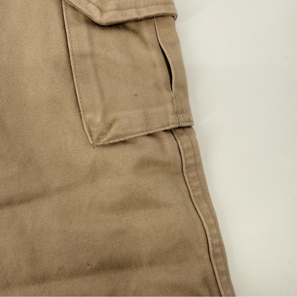 🚨SOLD🚨Baby GAP 100% Cotton Toddler Boy’s Fully-Lined Khaki Cargo Pants Size 3T - Picture 4 of 6